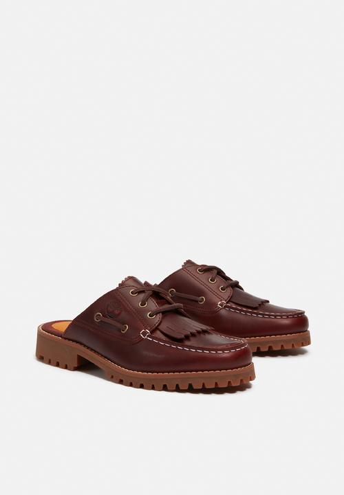 Timberland - Noreen mule shoe - burgundy full grain