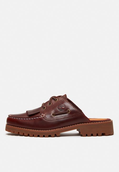 Timberland - Noreen mule shoe - burgundy full grain