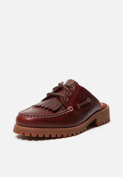 Timberland - Noreen mule shoe - burgundy full grain
