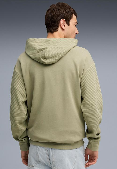 PUMA - Puma class Relaxed Pinnacle Hoodie TR Lu - green