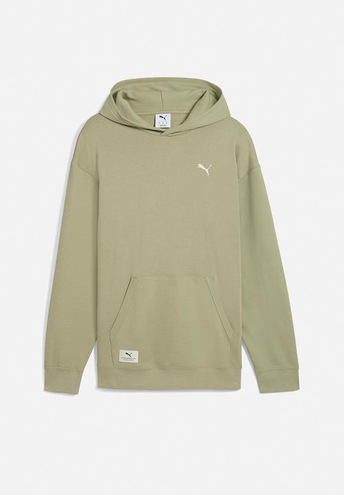 PUMA - Puma class Relaxed Pinnacle Hoodie TR Lu - green