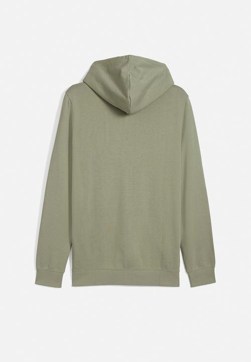 PUMA - Ess elevated fz FZ Hoodie TR Lux - Army