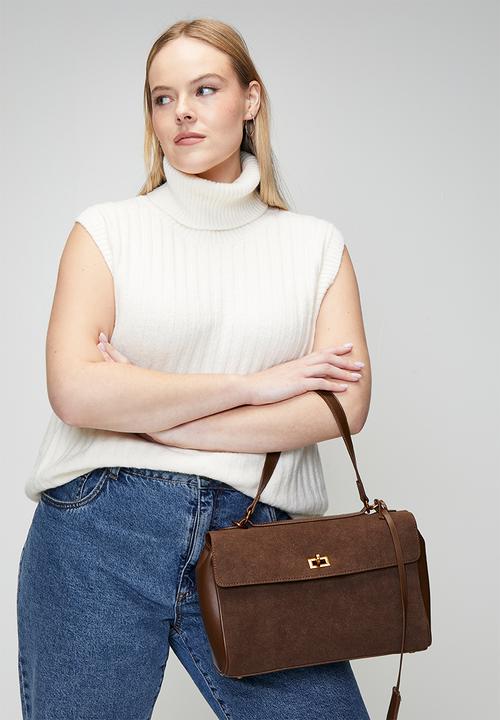 Tessa Design - Aubin Satchel Bag - Brown