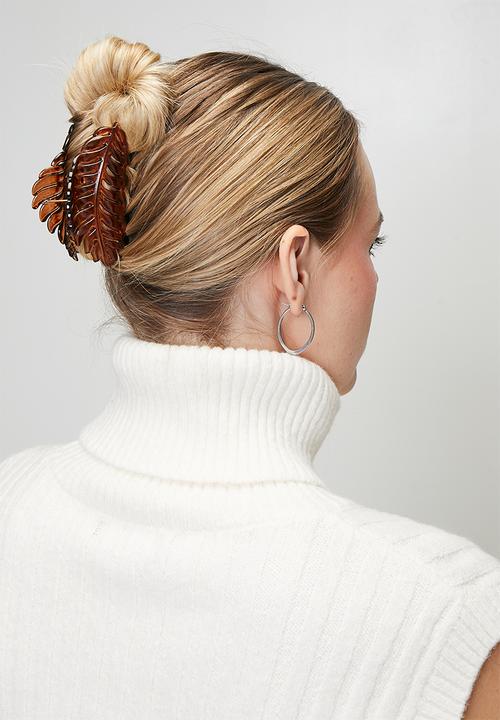 Tessa Design - Danae Claw Clip Set - Brown