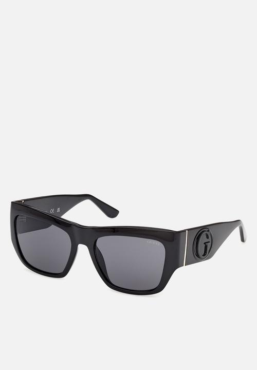 GUESS - Square Shape Sunglasses 54 mm - Shiny Black