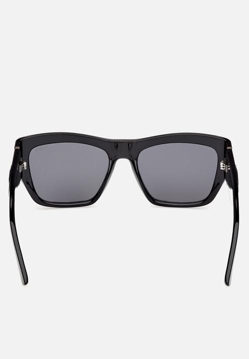 GUESS - Square Shape Sunglasses 54 mm - Shiny Black