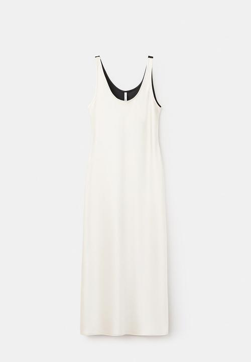 MANGO - Dress luis - light beige