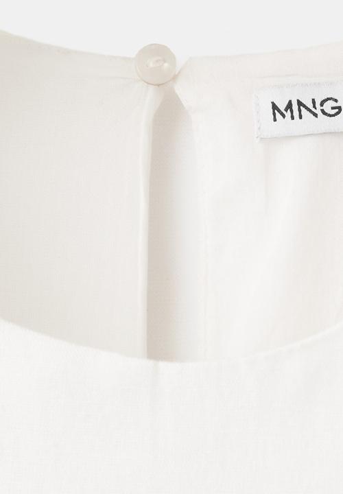 MANGO - Dress scarf2 - light beige