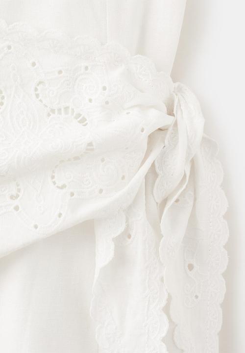 MANGO - Dress scarf2 - light beige