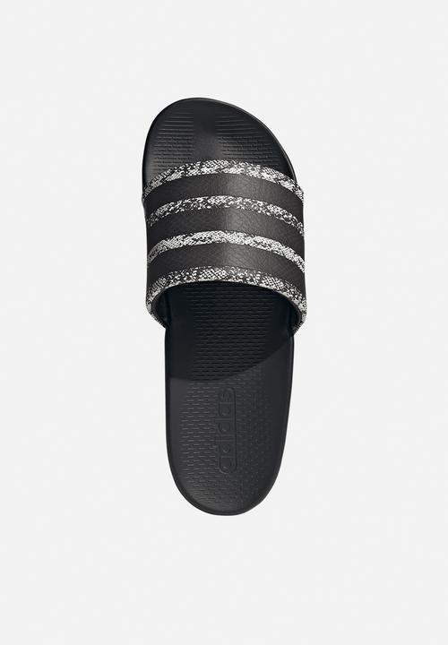 adidas Originals - Adilette Comfort 2.0 - Core Black/Core Black/Ftwr White