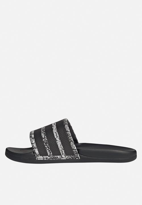 adidas Originals - Adilette Comfort 2.0 - Core Black/Core Black/Ftwr White