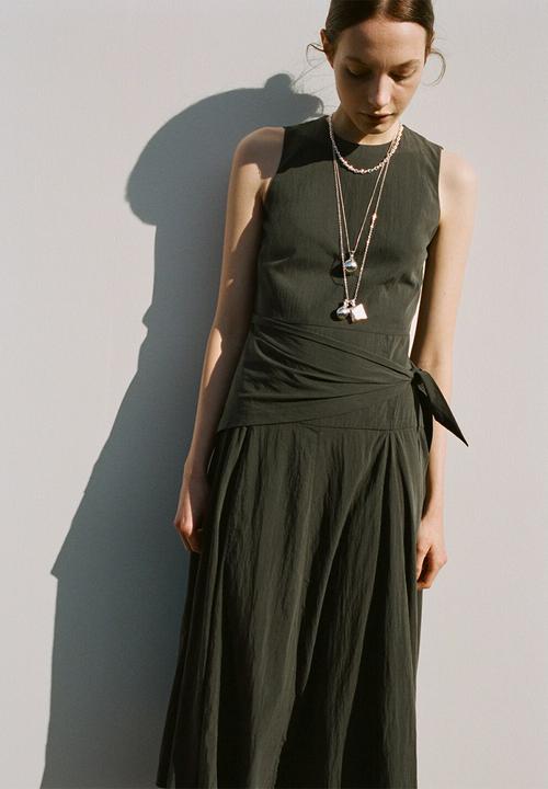 MANGO - Dress scarf - beige/khaki