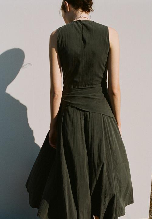 MANGO - Dress scarf - beige/khaki