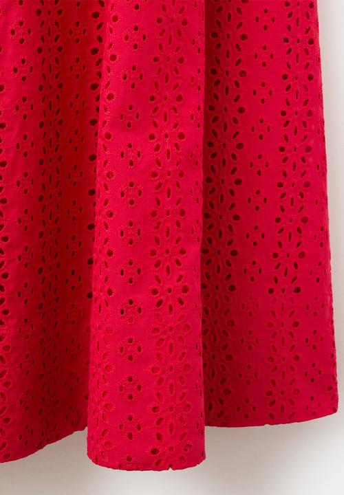 MANGO - Dress cardio - red