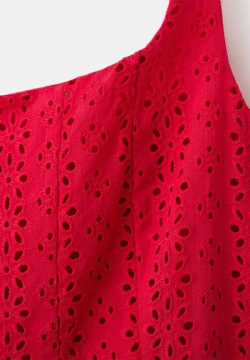 MANGO - Dress cardio - red