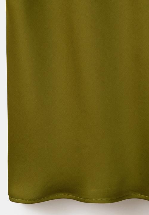 MANGO - Dress easy - green