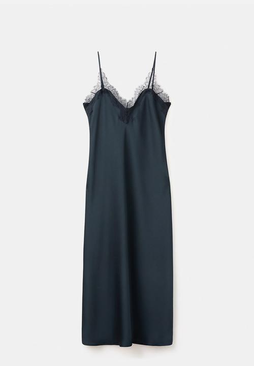 MANGO - Dress easy - navy