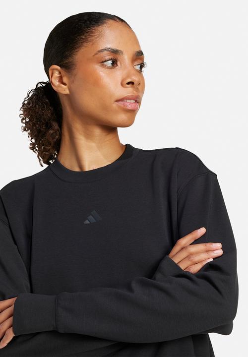 adidas Performance - D4T KNIT CREW - black