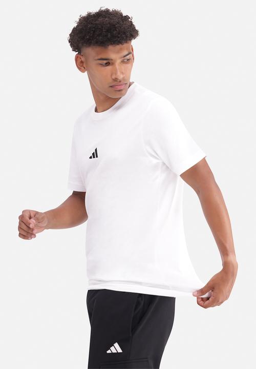 adidas Performance - Small Logo SJ Tee  - white/black