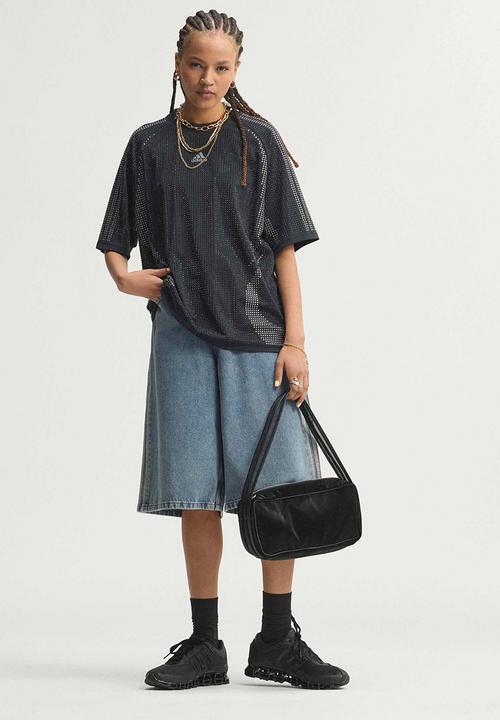 adidas Originals - Jorts D - Worn Blue Denim