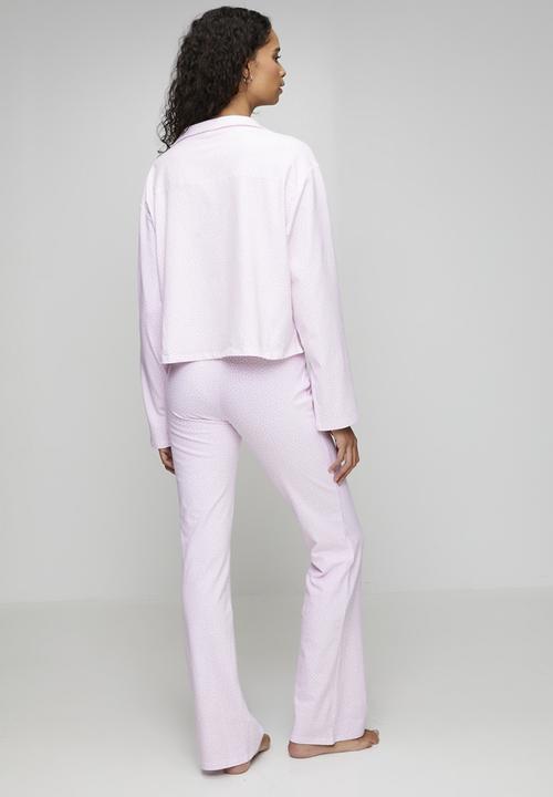 Cotton On - Dreamy soft flare pant set - pink kiss