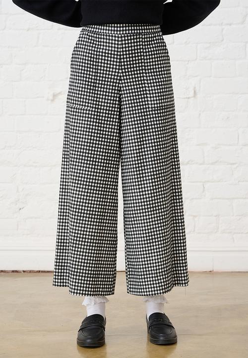 Me&B - Bengaline Pants - Black & White