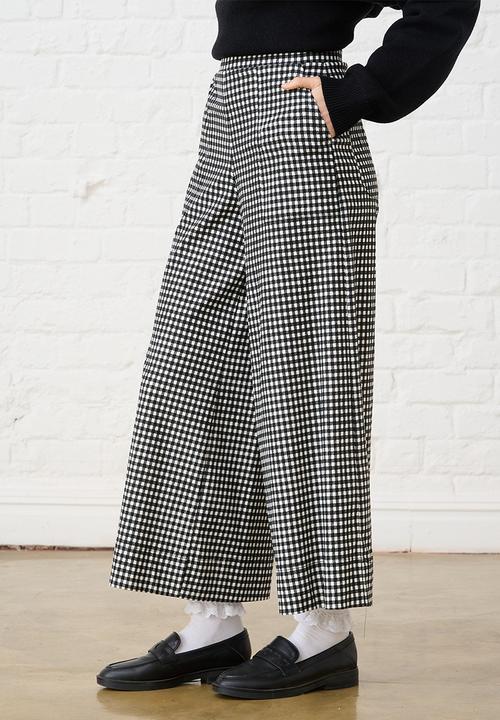 Me&B - Bengaline Pants - Black & White