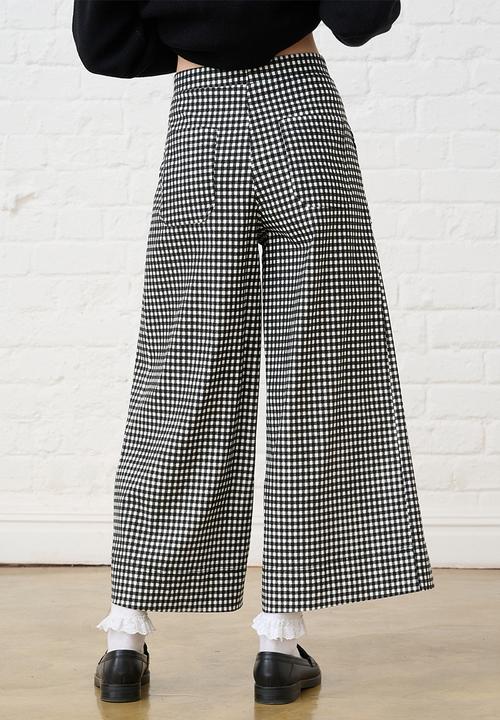Me&B - Bengaline Pants - Black & White