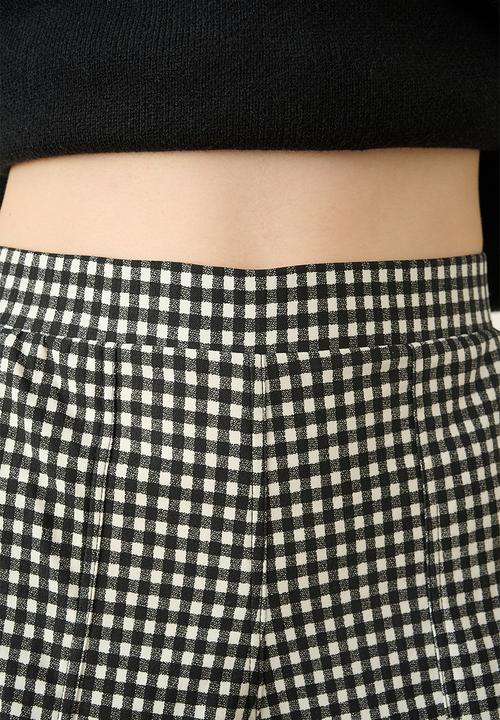 Me&B - Bengaline Pants - Black & White