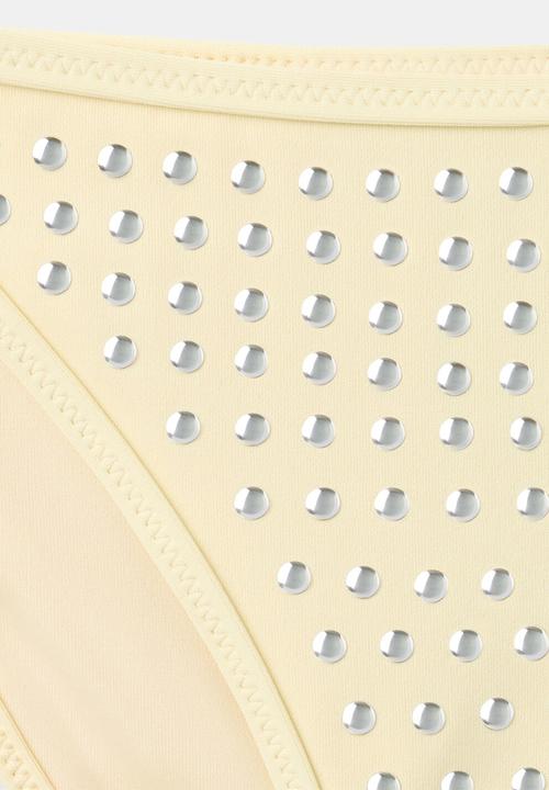 MANGO - Bikini pantie ibiza- yellow