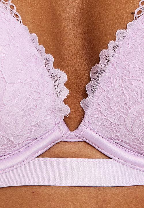 New Look - Emily lace pu - 55 lilac