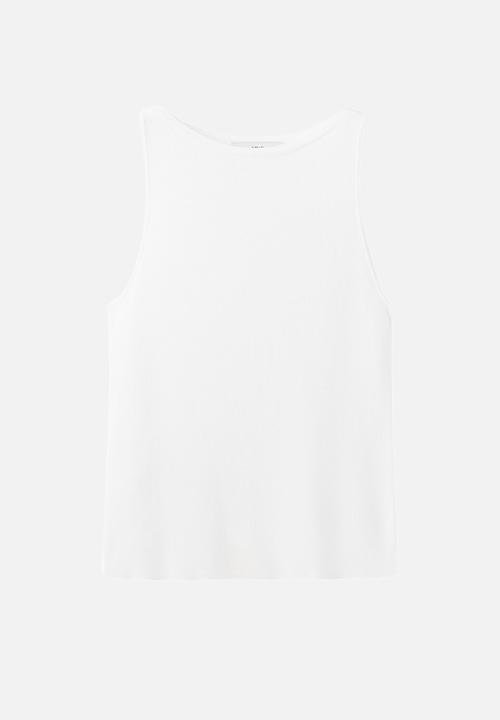 MANGO - Top suenyo - light beige