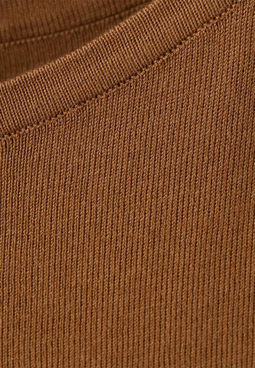 MANGO - Top suenyo  -  dark brown