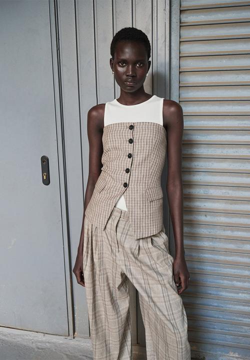 MANGO - Top felix - light/pastel grey 