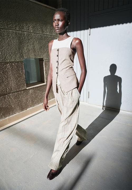 MANGO - Top felix - light/pastel grey 