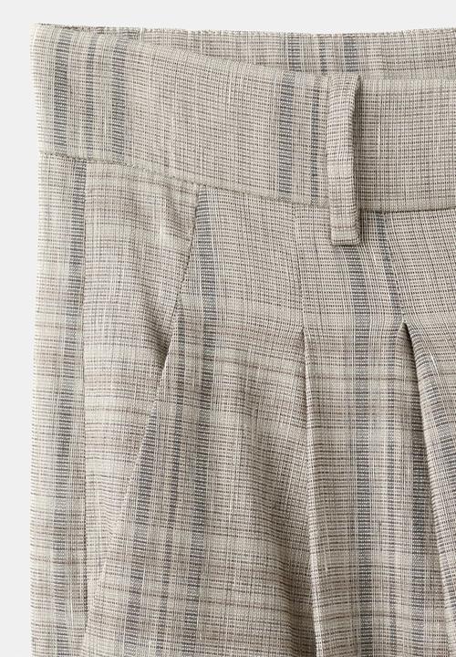 MANGO - Trousers martin - light/pastel grey