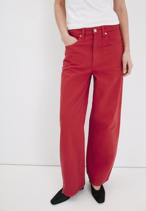 MANGO - Jeans kika - red