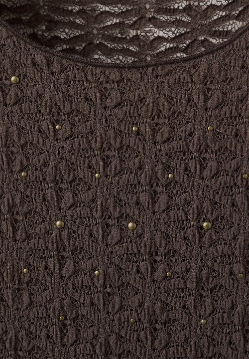 MANGO - Top pati - dark brown