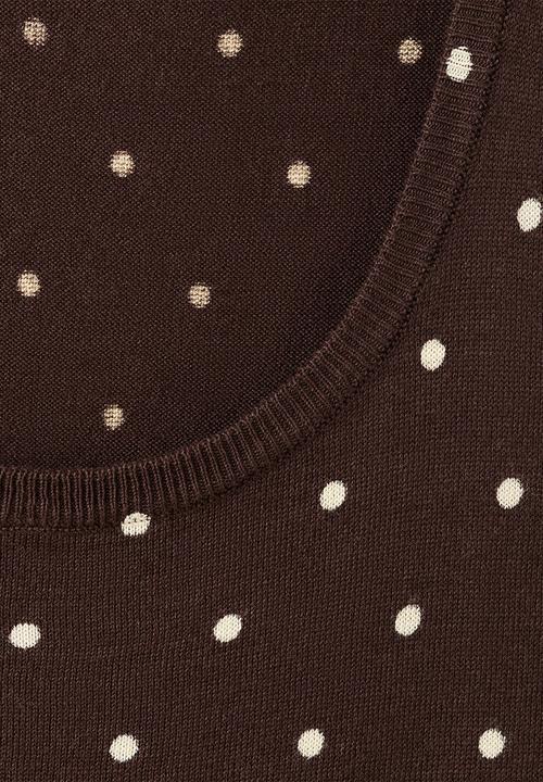 MANGO - Top sevilla - dark brown