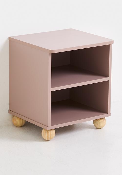 Sixth Floor - Kinder Cube Bedside Table - Pink