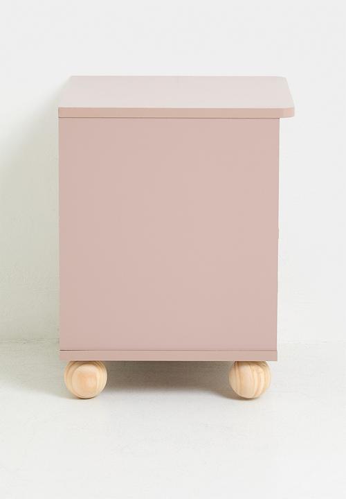 Sixth Floor - Kinder Cube Bedside Table - Pink