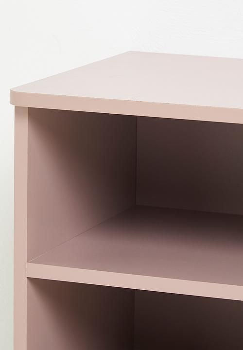 Sixth Floor - Kinder Cube Bedside Table - Pink