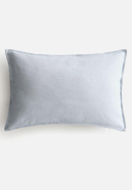 H&M - Linen-blend cushion cover - light dusty blue