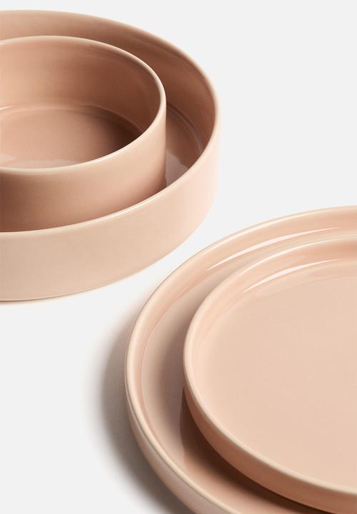 H&M - Small stoneware bowl - light pink