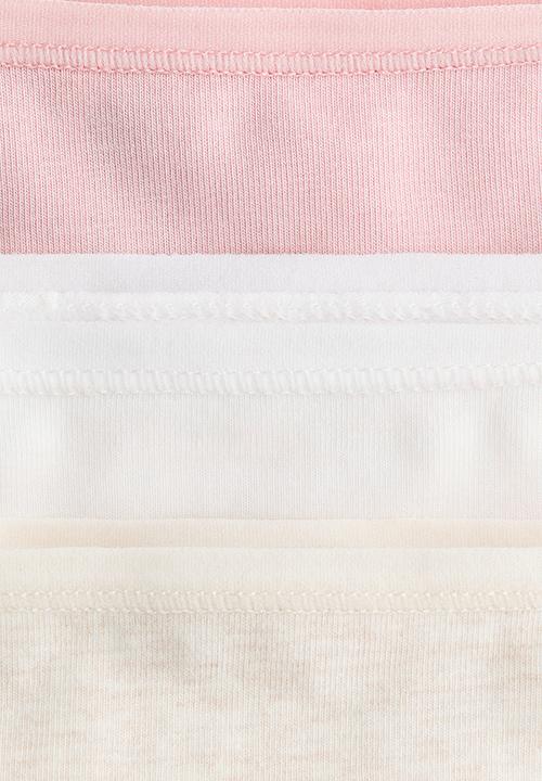 H&M - 3-Pack cotton hipster briefs - light beige marl/light pink