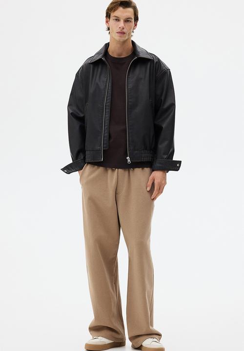 H&M - Oversized fit T-shirt - dark brown