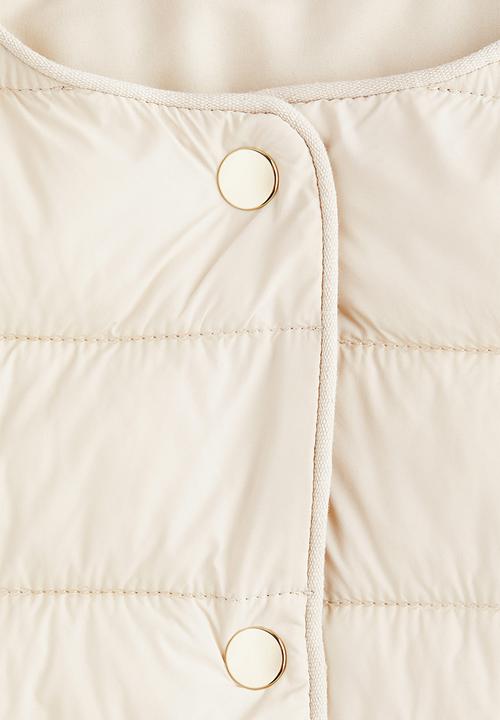 H&M - Quilted jacket - light beige