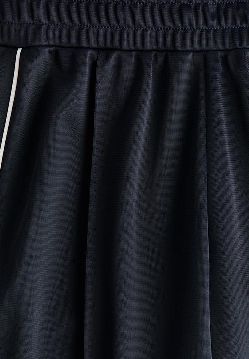 H&M - Wide-leg track pants - navy blue
