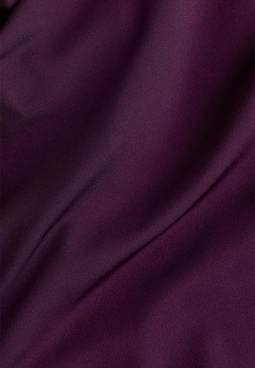 H&M - Cowl-neck body - plum purple