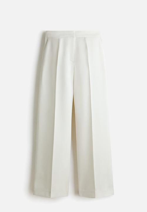 H&M - Wide trousers - white